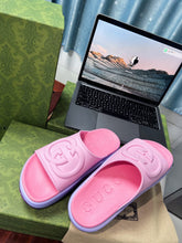 Load image into Gallery viewer, Gucci Slide Sandal With interlocking G