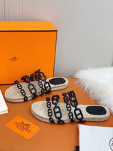 Load image into Gallery viewer, Hermes Ancone Espadrilles