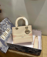 Load image into Gallery viewer, Christian Dior Medium Lady D Lite Bag