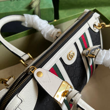 Load image into Gallery viewer, Gucci Small Canvas Top Handle Bag with Double G