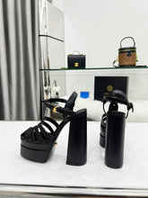 Load image into Gallery viewer, Versace La Medusa Platform Sandals