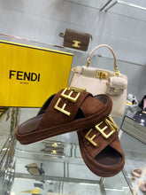 Load image into Gallery viewer, Fendi Fendigraphy Slides
