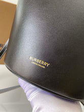 Load image into Gallery viewer, Burberry Small Leather Pocket Bucket Bag