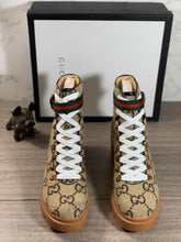 Load image into Gallery viewer, Gucci GG Wool Ankle Boot