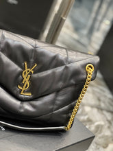 Load image into Gallery viewer, YSL PUFFER MEDIUM BAG IN QUILTED LAMBSKIN