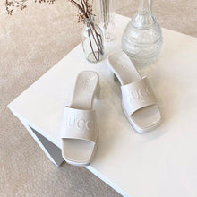 Load image into Gallery viewer, Gucci Rubber Slide Sandal - LUXURY KLOZETT