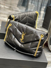 Load image into Gallery viewer, YSL PUFFER MEDIUM BAG IN QUILTED LAMBSKIN