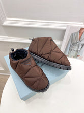 Load image into Gallery viewer, Prada Paddled Nylon Slip on Shoes
