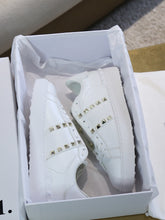 Load image into Gallery viewer, Valentino Calfskin rockstud Untitled Sneakers