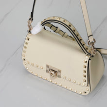 Load image into Gallery viewer, Valentino Garavani Small Rockstud Grainy Calfskin Bag