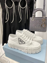 Load image into Gallery viewer, Prada Double Wheel Nylon Gabardine Sneakers