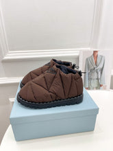 Load image into Gallery viewer, Prada Paddled Nylon Slip on Shoes