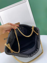 Load image into Gallery viewer, Burberry Small Quilted Lambskin Lola Bucket Bag