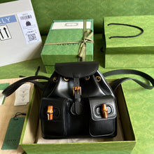 Load image into Gallery viewer, Gucci Bamboo Small Backpack