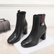 Load image into Gallery viewer, Gucci Block Heel Ankle Boots