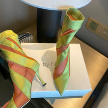 Load image into Gallery viewer, Jimmy Choo Mugler Sock Ankle Boots