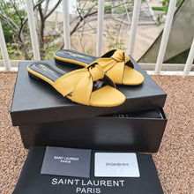 Load image into Gallery viewer, YSL Bianca Flat Mule Sandal