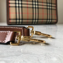 Load image into Gallery viewer, Burberry Small Vintage Check Two Handle Title Bag