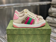 Load image into Gallery viewer, Gucci Women Screener Sneakers With Crystals