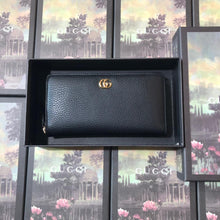 Load image into Gallery viewer, Gucci Leather Zip Around Wallet