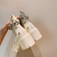 Load image into Gallery viewer, Gucci Leather Boot With Ankle Belt