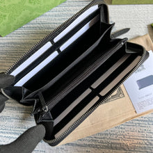 Load image into Gallery viewer, Gucci GG Marmont Zip Around Wallet