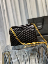 Load image into Gallery viewer, YSL College Medium Quilted leather Bag