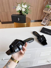 Load image into Gallery viewer, YSL Tribute Flat Mule