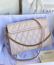 Load image into Gallery viewer, Givenchy GV3 Medium Bag In Diamond Quilted Leather
