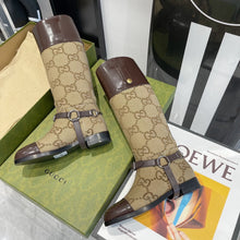 Load image into Gallery viewer, Gucci Knee High Boots With Harness
