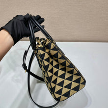 Load image into Gallery viewer, Prada Small symbole Jacquard fabric Bag