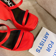 Load image into Gallery viewer, Versace Triplatform Sandals