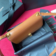 Load image into Gallery viewer, YSL LE CARRE SATCHEL IN BOX SAINT LAURENT LEATHER