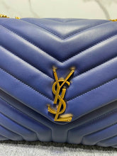Load image into Gallery viewer, YSL Loulou Medium Chain Bag In Y Leather