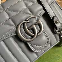 Load image into Gallery viewer, Gucci Marmont Mini Top Handle Bag