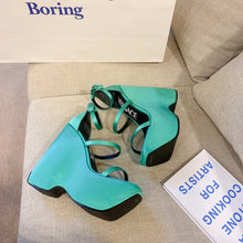 Load image into Gallery viewer, Versace Triplatform Sandals