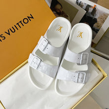 Load image into Gallery viewer, Louis Vuitton Bom Dia Flat Mule