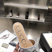 Load image into Gallery viewer, Gucci Slides With Double G