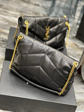 Load image into Gallery viewer, YSL PUFFER MEDIUM BAG IN QUILTED LAMBSKIN