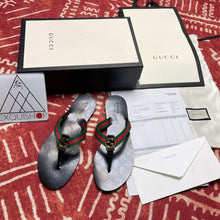 Load image into Gallery viewer, Gucci Leather Thong Sandal