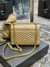 Load image into Gallery viewer, YSL College Medium Quilted leather Bag