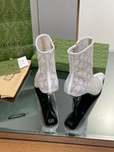 Load image into Gallery viewer, Gucci  GG Mid Heel Boots

