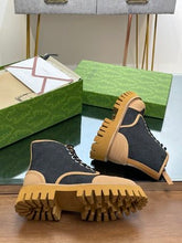 Load image into Gallery viewer, Gucci  GG Canvas Boots

