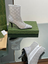 Load image into Gallery viewer, Gucci  GG Mid Heel Boots
