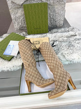 Load image into Gallery viewer, Gucci GG High Boots

