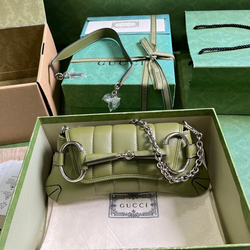 Gucci Horsebit Chain Medium Shoulder Bag