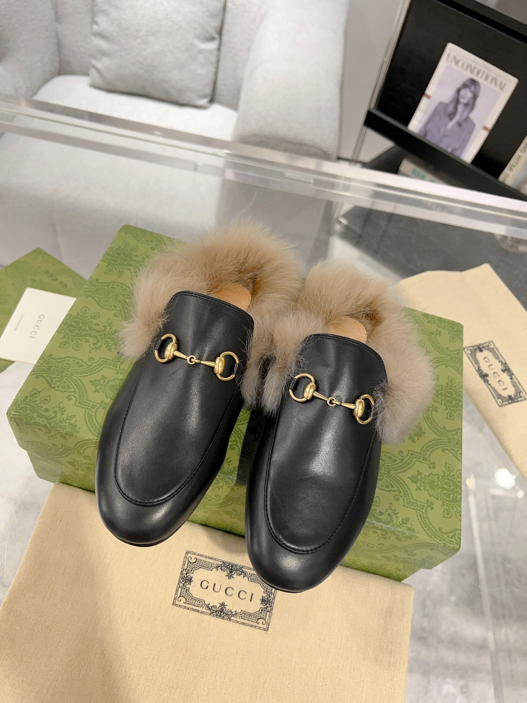 Gucci Princetown  Slipper