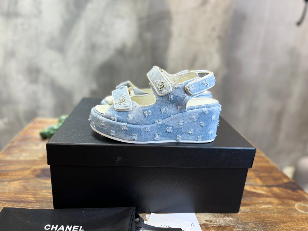 Chanel  Platform Sandals