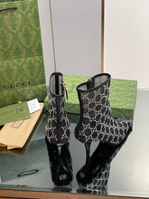 Load image into Gallery viewer, Gucci  GG Mid Heel Boots
