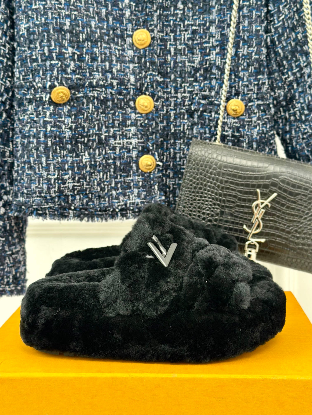 Louis Vuitton Sunset Platform  Comfort Mule